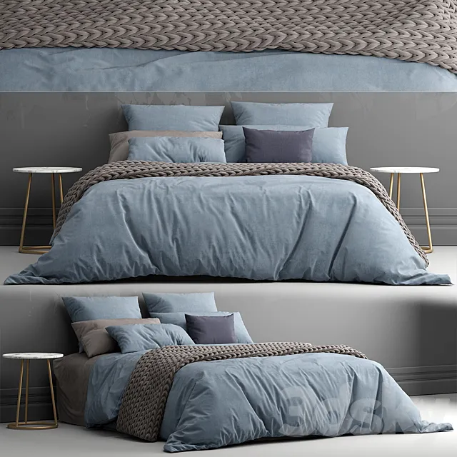 Bed from bedding adairs australia 3ds Max