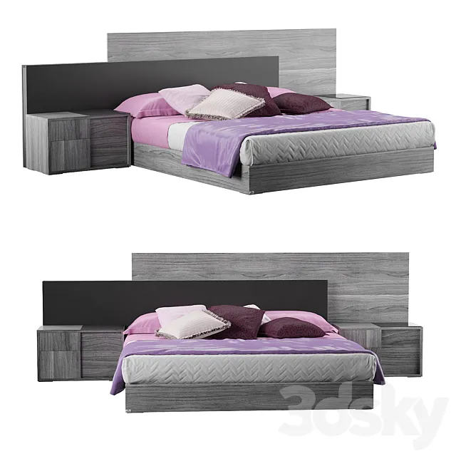 Bed FUTURA 180 STATUS 3DS Max Model