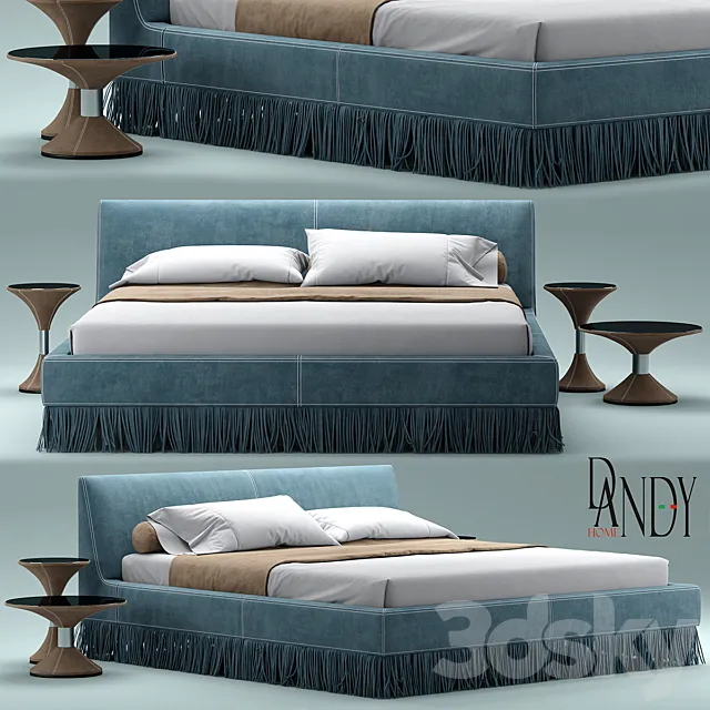 Bed Gamma Marilyn bed 3DS Max Model