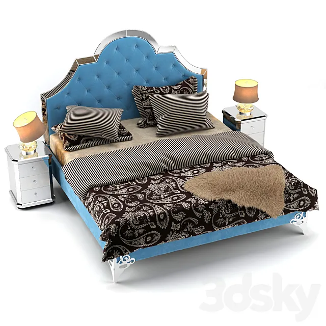 Bed Garda Decor 3ds Max