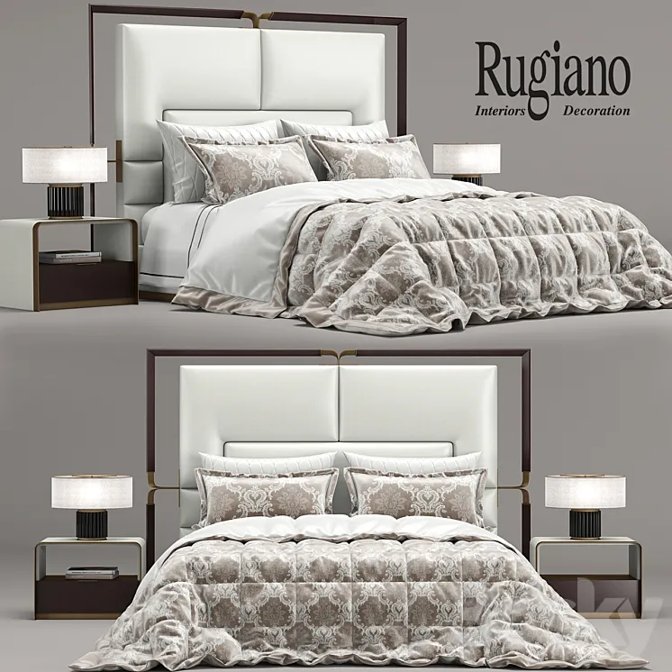 Bed Grace Rugiano 3DS Max
