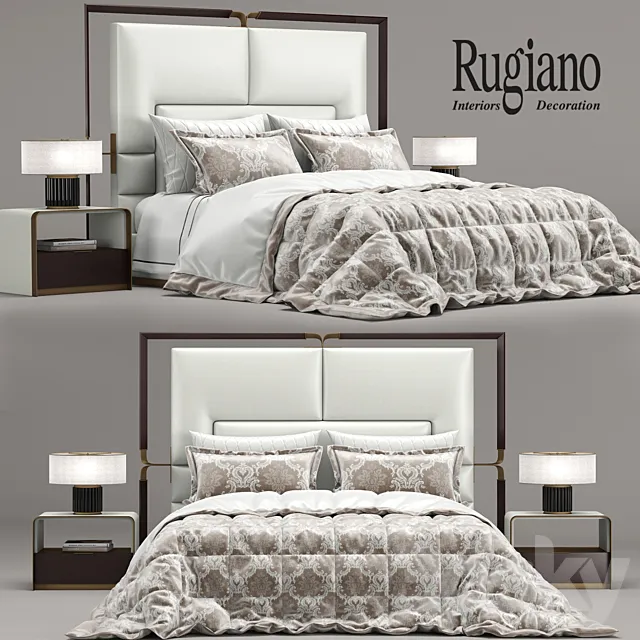 Bed Grace. Rugiano 3DSMax File