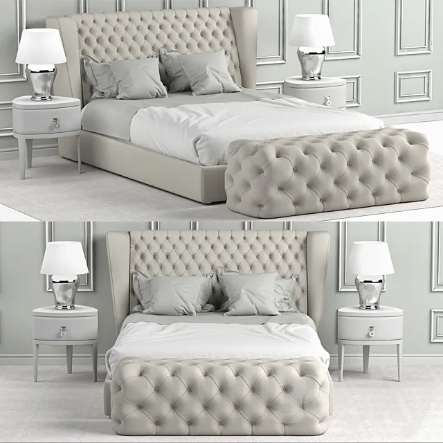 Bed Heritage Collection Four Seasons 3ds Max