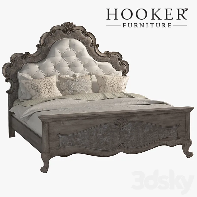 Bed Hooker Furniture 3DS Max