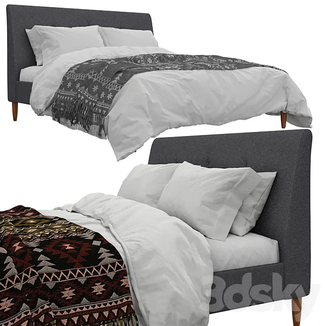 Bed Idanas Idanes Ikea Ikea 3ds Max