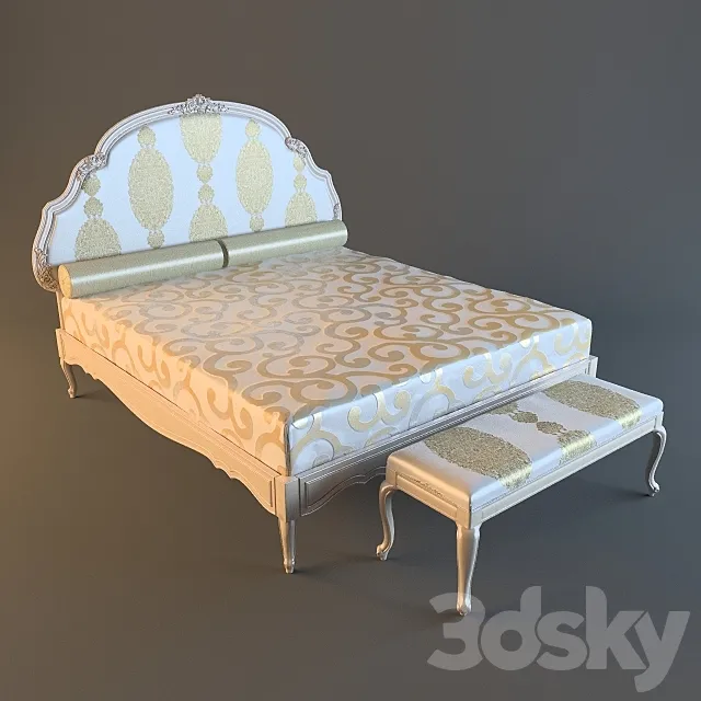 Bed Itaca 3DS Max Model