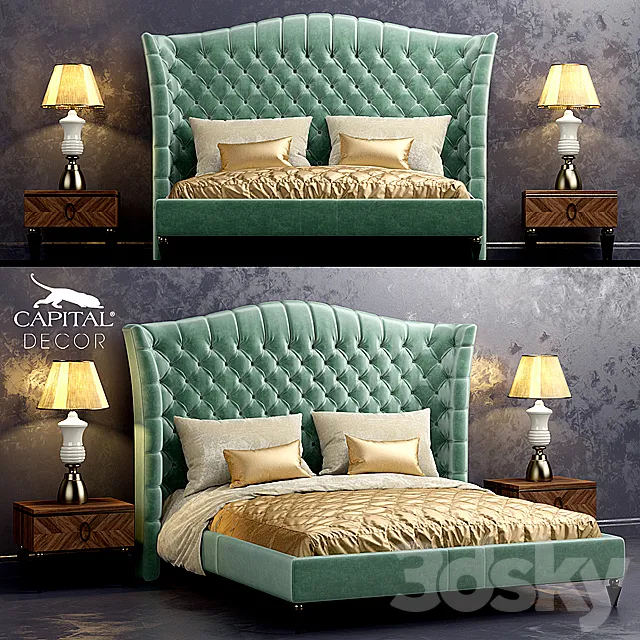 Bed Kesy Capital Decor 3DSMax File