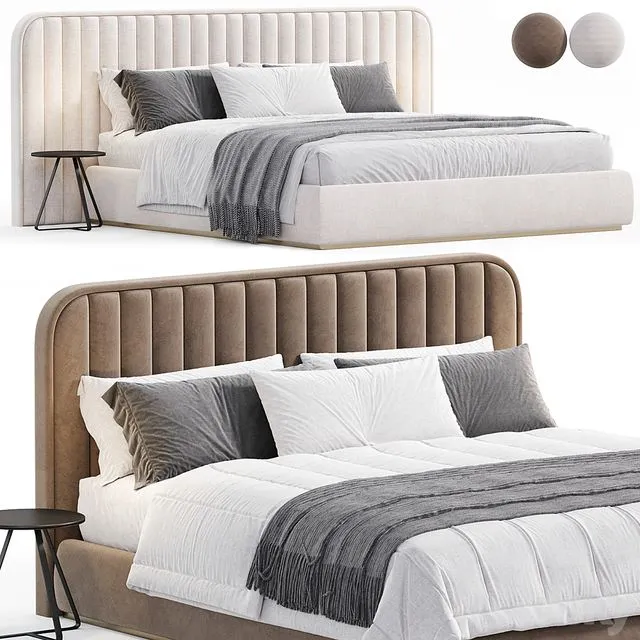 Bed KRMP 01 3dsMax Model