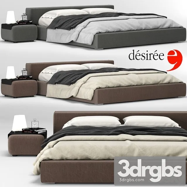 Bed kubic 24 Desiree 3dsmax Download