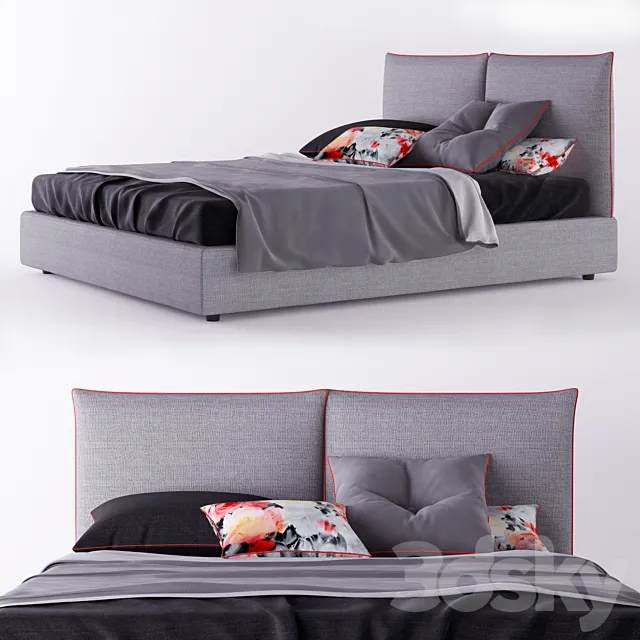 Bed Le Comfort Dual 3DSMax File