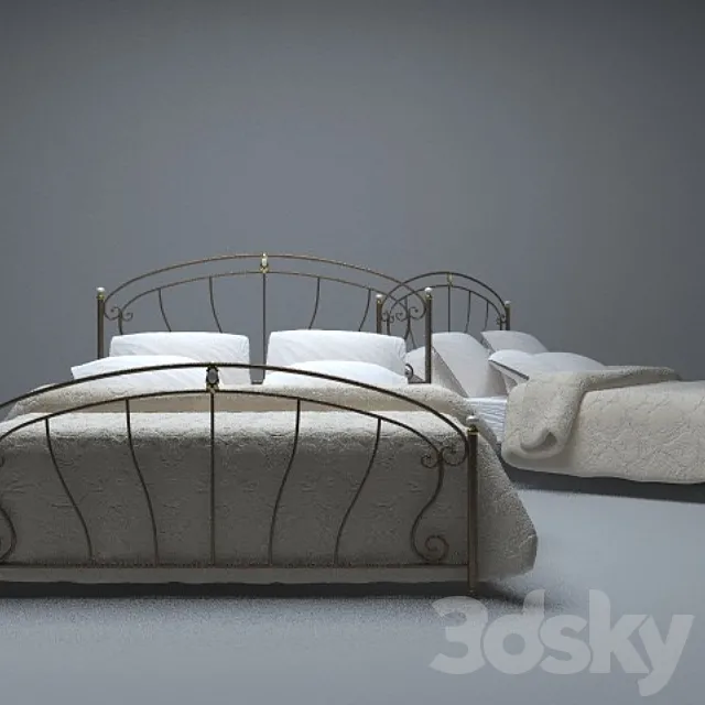 bed letticosatto bolero 3DSMax File