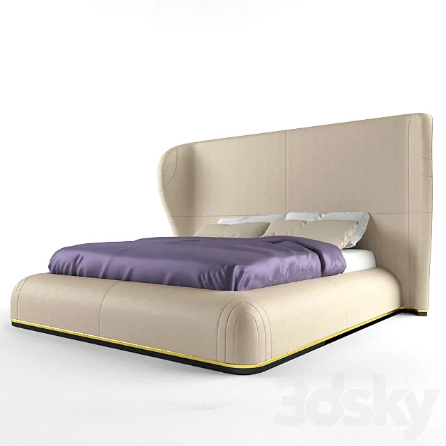 Bed Letto Marilu 3DS Max Model