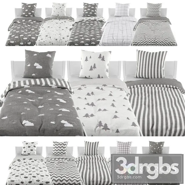 Bed Linen 03 3dsmax Download