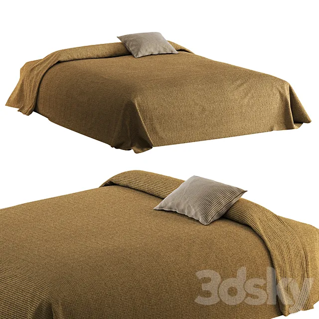 Bed linen 11 Zara Home 3dsMax Model