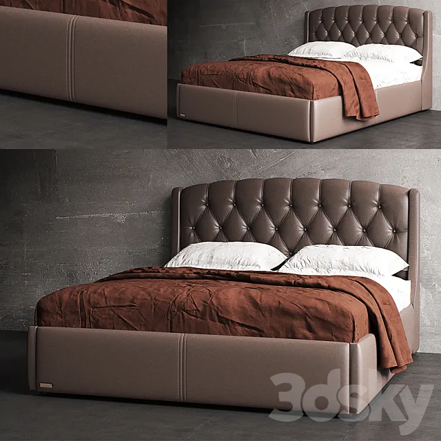 Bed Lister Bed 3ds Max