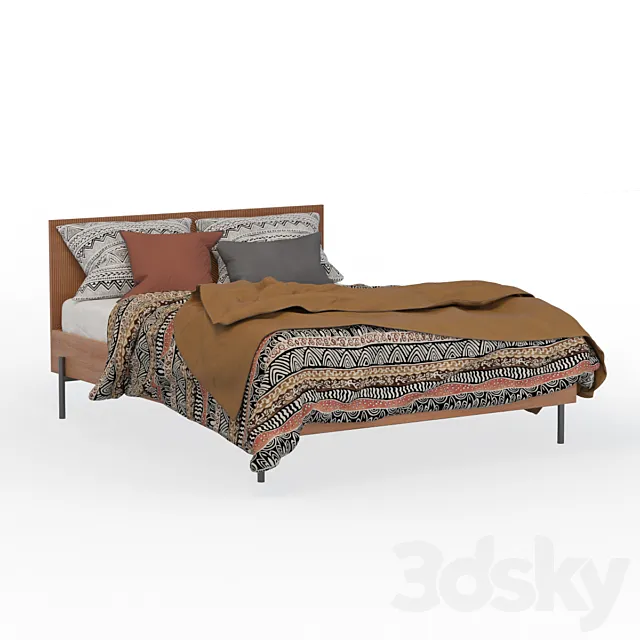 Bed lodge 3ds Max