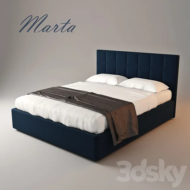 Bed Marta 3DSMax File