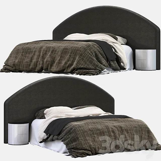 Bed Modern IKEA 3DSMax File