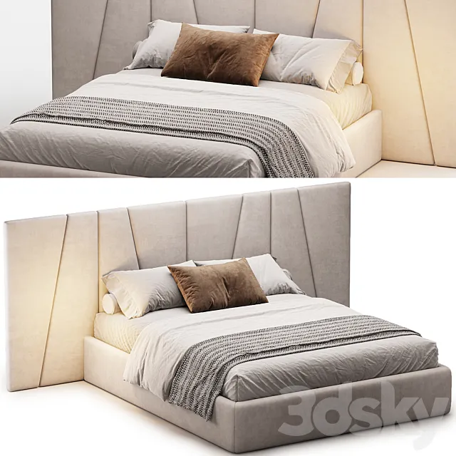 Bed Montreal 3ds Max