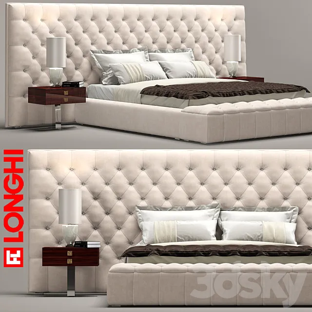 Bed Napaleon. Longhi 3DSMax File