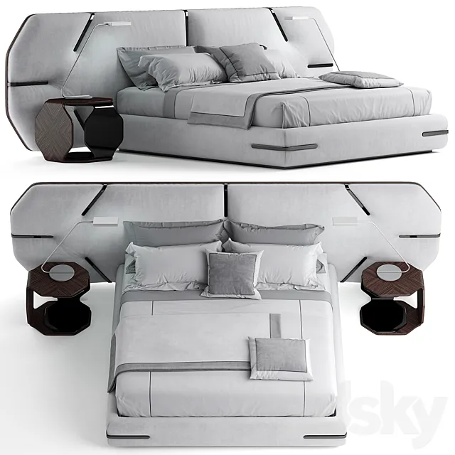 Bed of my design) 3DS Max Model