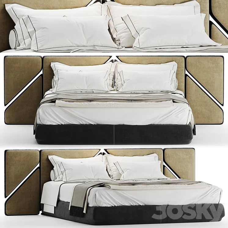 bed of my design vol3 3DS Max Model