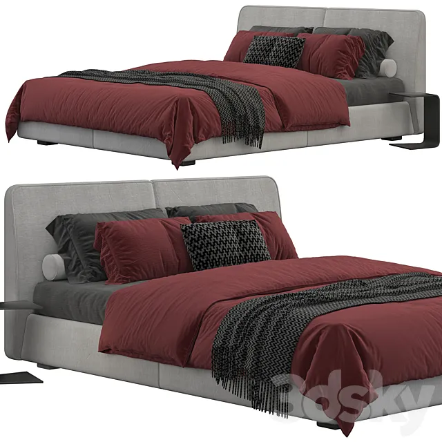 Bed one mebel nuvo 3DSMax File