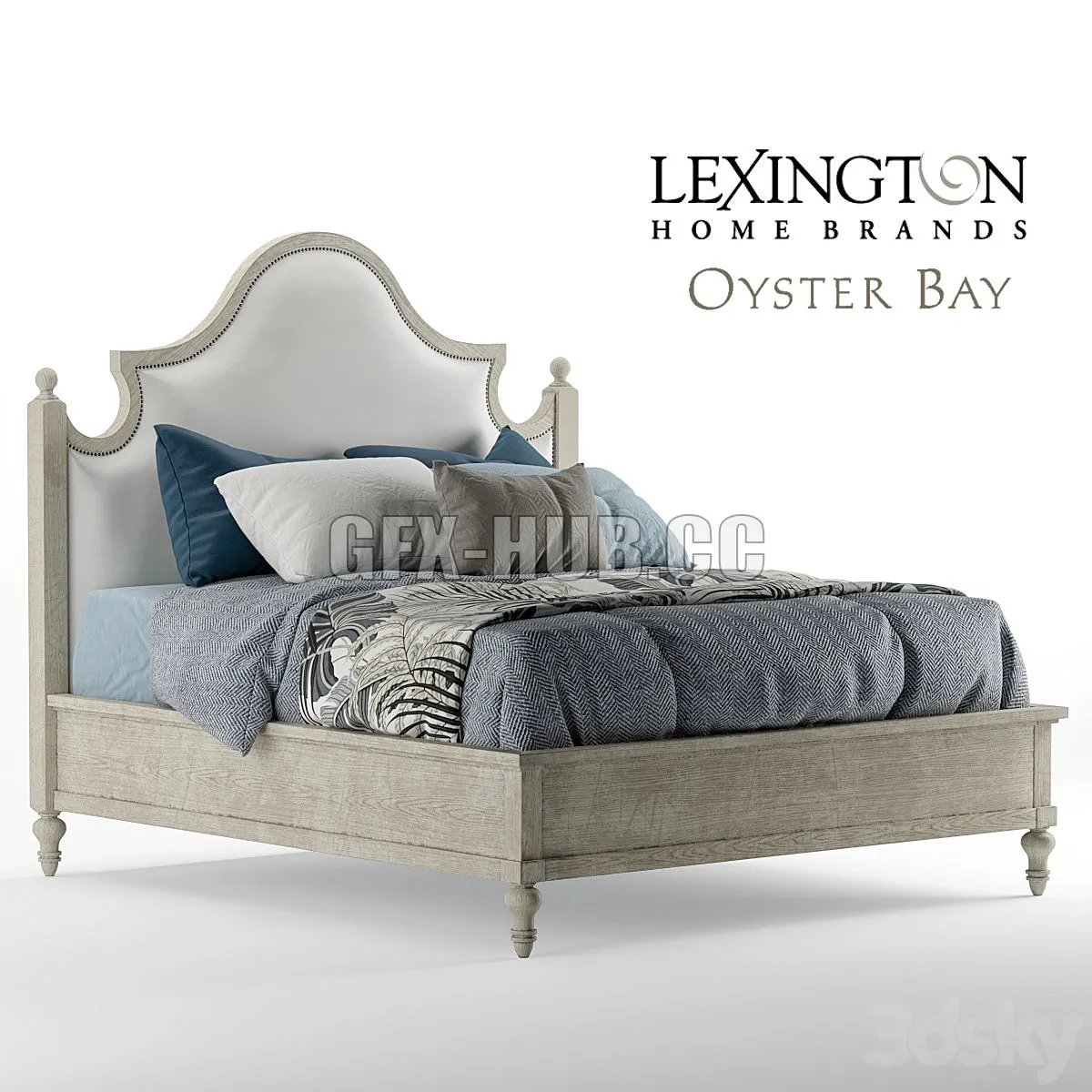 Bed Oyster Bay 3dsMax Model