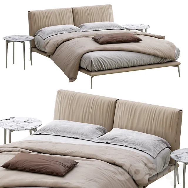 bed Papillon by Alivar 3ds Max