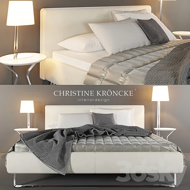 Bed Plaisir by Christine Kroencke 3ds Max
