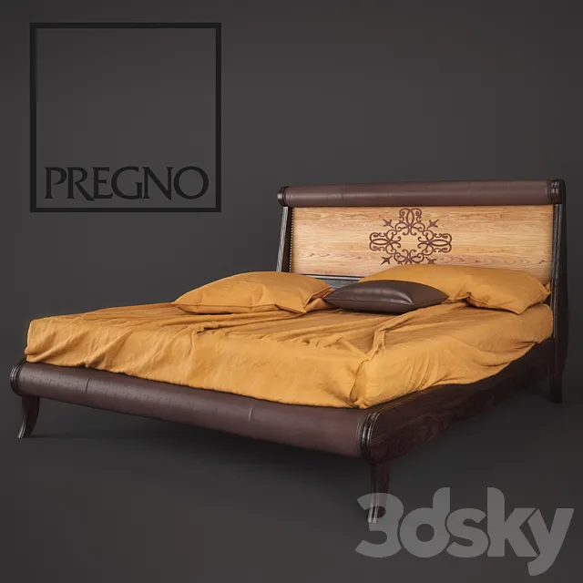 Bed Pregno L63 3DSMax File