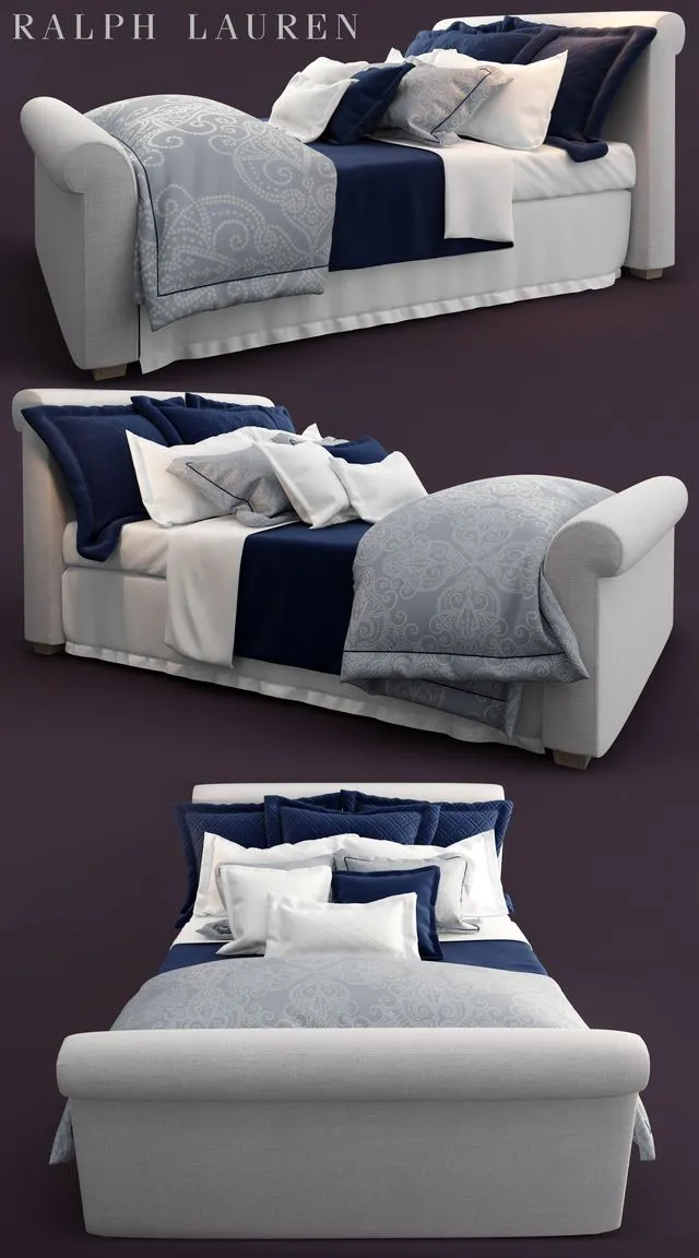 Bed ralph lauren 3dsMax Model