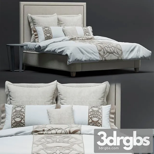 Bed Rh Vallace Fabrics Bed 3dsmax Download
