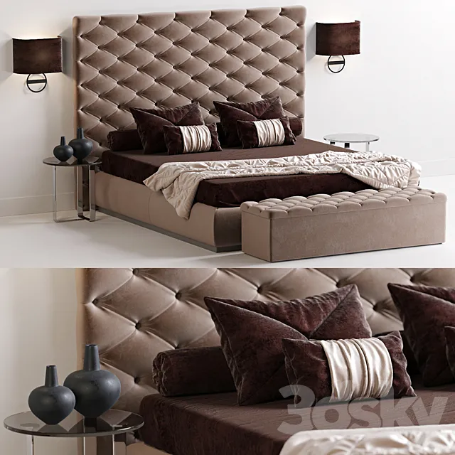 Bed RICHARD CorteZARI factory 3ds Max