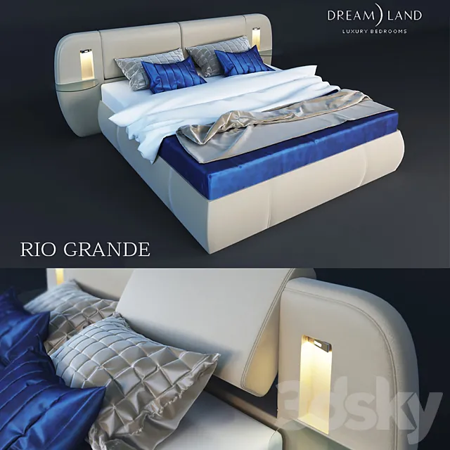 Bed Rio Grande Dreamland 3DSMax File