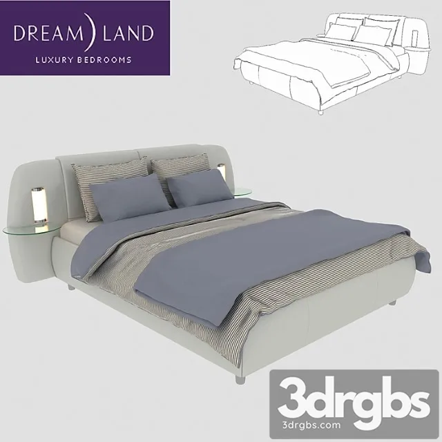 Bed Rio Grandier Dream Land 3 3dsmax Download