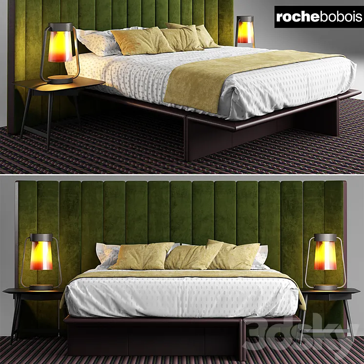 Bed roche bobois backstage bed 3DS Max