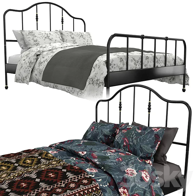 Bed SAGSTUA IKEA SAGSTUA IKEA 3ds Max