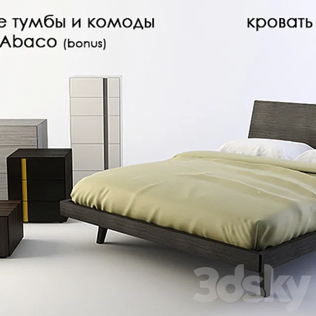 bed SanGiacomo Febo 1.0 3ds Max