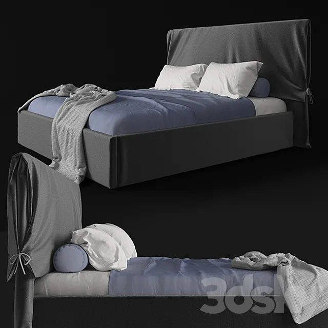 Bed set 10 3DSMax File