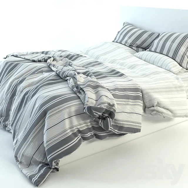 Bed set 3DSMax File