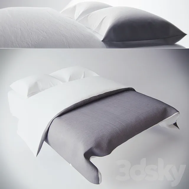 bed set 3DSMax File