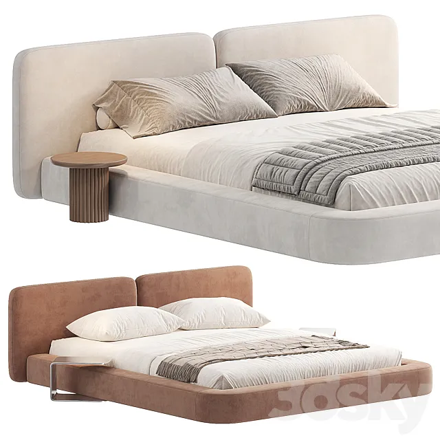 Bed Simple 3DS Max Model