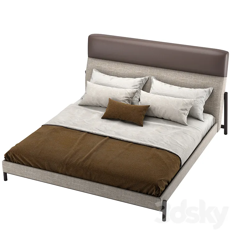 Bed SLAB by DOMKAPA 3DS Max Model