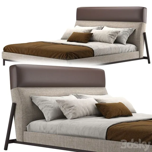 Bed SLAB by DOMKAPA 3dsMax Model