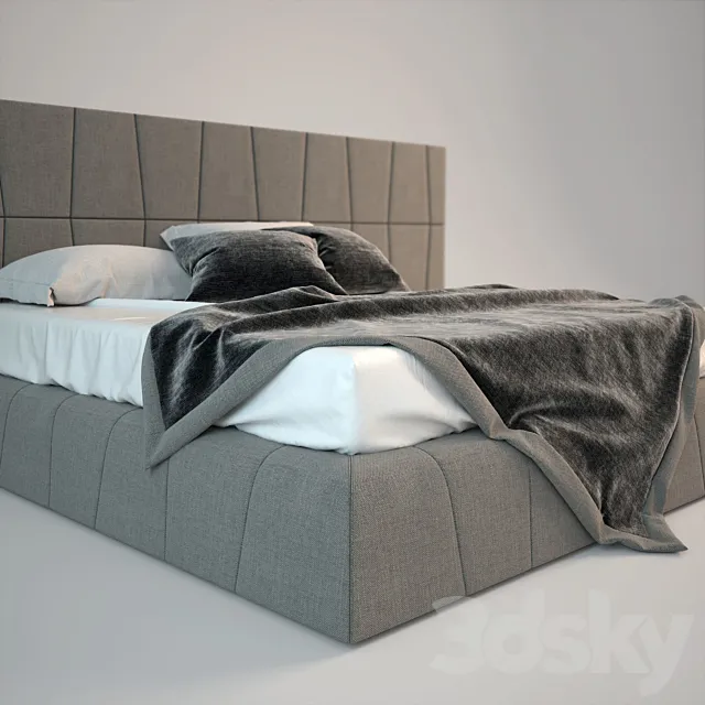 Bed SMANIA Colorado 3DS Max Model