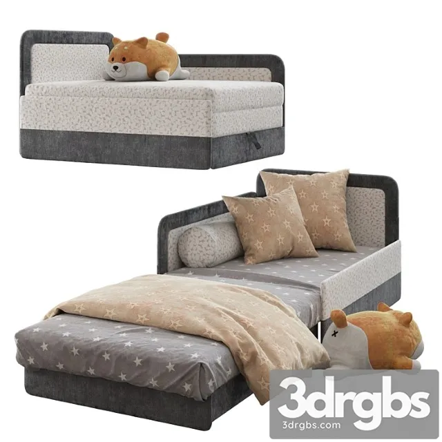 Bed Sofa Mini 3dsmax Download