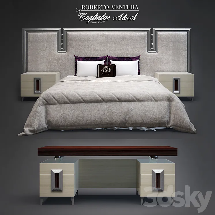 Bed Spheres by Roberto Ventura 3DS Max