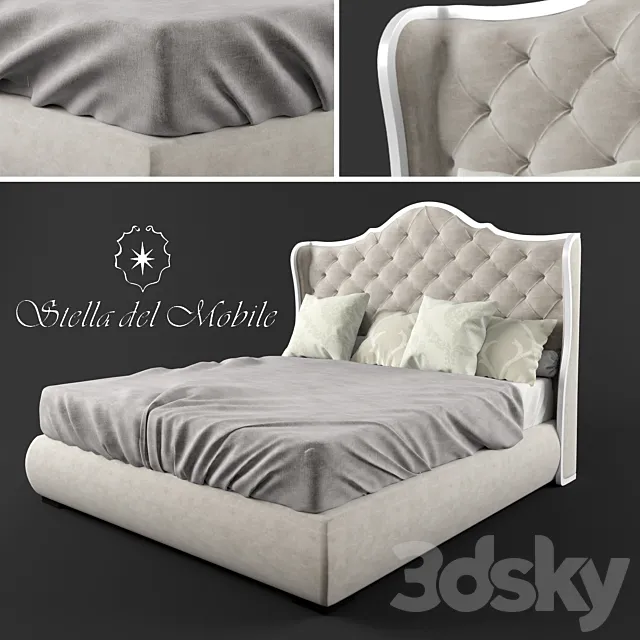 Bed Stella del Mobile SO.271 3DSMax File
