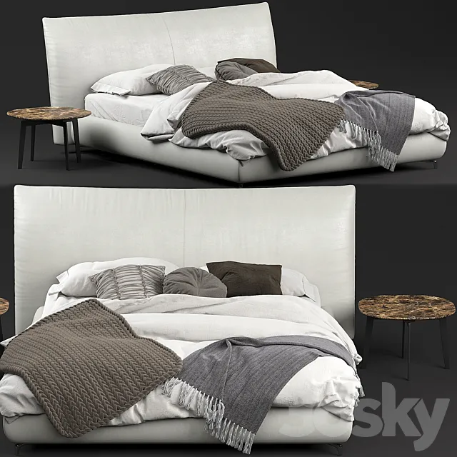Bed Suite Alivar 3ds Max
